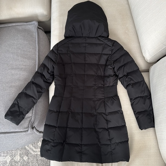 Cole Haan Down Coat with Bib Front - Picture 7 of 9